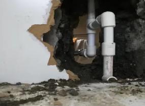 汽车城厨房下水管道漏水检测